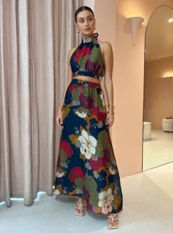 Coco & Lola SHOP 52 Sir Bonita Maxi Skirt In Garcia Floral Print