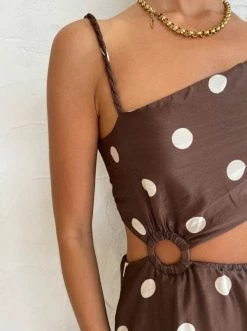 Sir Vivi Asymmetrical Cut Out Dress In Marlon Polka Dot -Coco & Lola SHOP SIR Low Res 21 41f2e184 9606 449b b08d f1d61b0a9ad3 600x