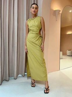 Sir Dion Cut Out Dress In Camel -Coco & Lola SHOP SIR Low Res 41 610d191f d50f 4fb5 99ad 8c49404bfdfe 600x