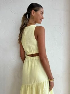 Sir Francesca Asymmetrical Cut Out Dress In Butter 10 Sir Francesca Asymmetrical Cut Out Dress In Butter -Coco & Lola SHOP SIR Low Res 75 b7af45f3 799e 4490 8a4e 412839eee329 600x