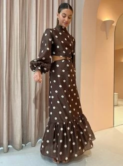 Sir Vivi Cut Out Maxi Dress In Marlon Polka Dot -Coco & Lola SHOP SIR Low Res 81 920c43bd 70dd 48aa 9b63 5ff22b380daf 600x