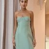 Sir Adrien Structured Mini Dress In Sage 1 Sir Adrien Structured Mini Dress In Sage -Coco & Lola SHOP SIR Lowres August 35 600x