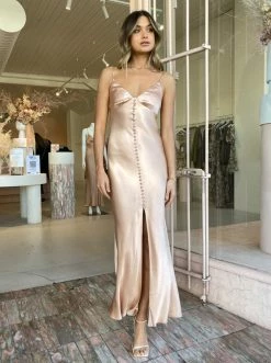 Shona Joy La Lune Bias Slip Dress In Desert Rose -Coco & Lola SHOP ShonaJoyLaLune lowres 43 600x