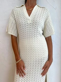 Shona Joy Mikala Polo Midi Dress In Coconut -Coco & Lola SHOP ShonaJoy Lowres 132 d923a754 433f 47d8 a48a f1a946733af2 600x