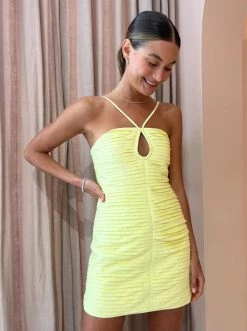 Shona Joy Thea Keyhole Mini Dress In Limoncello -Coco & Lola SHOP ShonaJoy Lowres 3 3d34b061 6068 4806 8d97 fceb4902a48c 600x