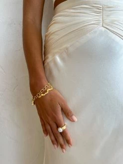 Shona Joy Ruched Maxi Skirt In Cream -Coco & Lola SHOP ShonaJoy Lowres 11 600x