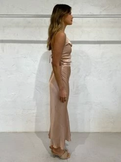 Shona Joy La Lune Asymmetrical Midi Dress In Desert Rose -Coco & Lola SHOP ShonaJoy lowres 53 acb4a766 cffd 4756 8afb f9ac4c327818 600x