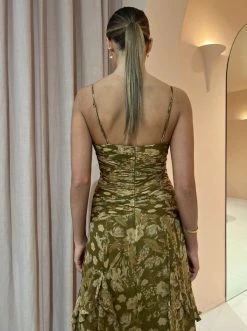 Shona Joy Rosaline Keyhole Frill Maxi Dress -Coco & Lola SHOP Shona Reshoot Low Res 6 600x