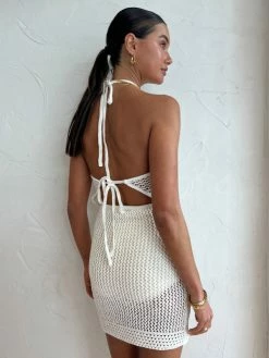 Significant Other Saoirse Mini Dress In Ivory -Coco & Lola SHOP Signifcantother Lowres 73 600x