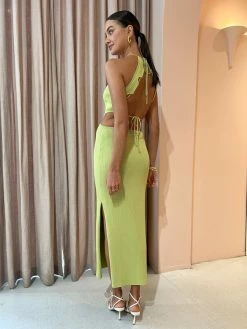 Significant Other Skye Midi Dress In Avocado -Coco & Lola SHOP SignificantOther Lowres 44 d866af23 92a3 402b 8cb4 ab3b66e1867e 600x