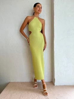 Significant Other Skye Midi Dress In Avocado -Coco & Lola SHOP SignificantOther Lowres 46 72e0c1ac 81fd 4abe 8b62 3e0a84239921 600x