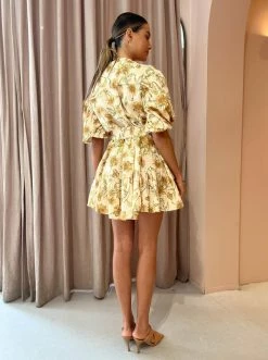 Significant Other Sylvie Mini Dress In Amber Daisy -Coco & Lola SHOP Significant Other Low Res 103 797ed391 c0df 40eb a4f7 076245ff16ae 600x