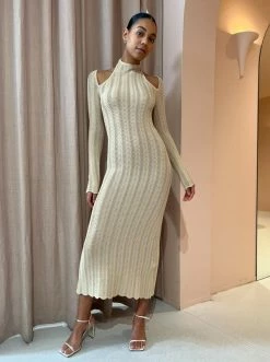 Significant Other Cordelia Dress In Almond -Coco & Lola SHOP Significant Other Lowres July 247 600x