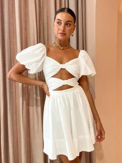 Sonya Zuri Mini Dress In White