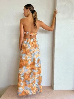 Tojha Dahlia Skirt In Desert Floral -Coco & Lola SHOP Tojha Low Res 24 600x
