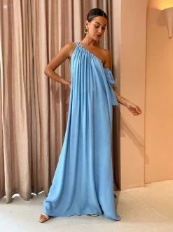 Tojha Lola Maxi Dress In Powder Blue -Coco & Lola SHOP Tojha Low Res 62 600x