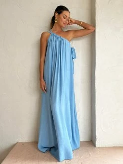 Tojha Lola Maxi Dress In Powder Blue