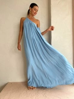 Tojha Lola Maxi Dress In Powder Blue -Coco & Lola SHOP Tojha Low Res 96 600x