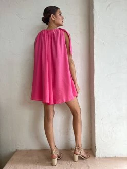 Tojha Idalia Dress In Peony -Coco & Lola SHOP Tojha Lowres 14 600x