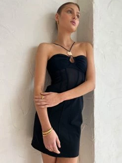 Viktoria & Woods Ariel Dress In Black -Coco & Lola SHOP V W Low Res 110 600x