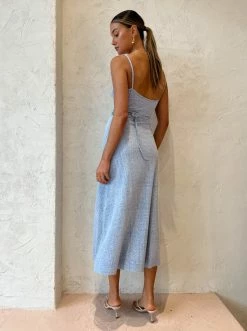 Viktoria & Woods Mixology Dress In Sky Blue Marle -Coco & Lola SHOP Vik and Woods Low Res 91 600x
