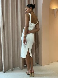 Viktoria & Woods Aquatic Dress In Ivory -Coco & Lola SHOP Viktoria Woods Lowres August 60 600x