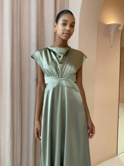 Acler Plympton Dress In Moss -Coco & Lola SHOP acler lowres 16March 10 600x