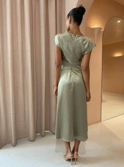 Acler Plympton Dress In Moss -Coco & Lola SHOP acler lowres 16March 14 600x