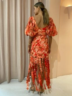 Acler Miranda Skirt In Amber Bloom -Coco & Lola SHOP acler lowres april 23 600x