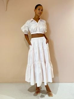 Acler Marquis Skirt In Shell Pink -Coco & Lola SHOP aclerset lowres 15March 600x